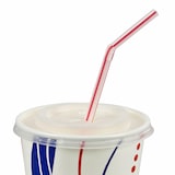 thumbnail of 500x Deckel mit Kreuzschlitz für Trinkhalm für Pappbecher mit 80mm O