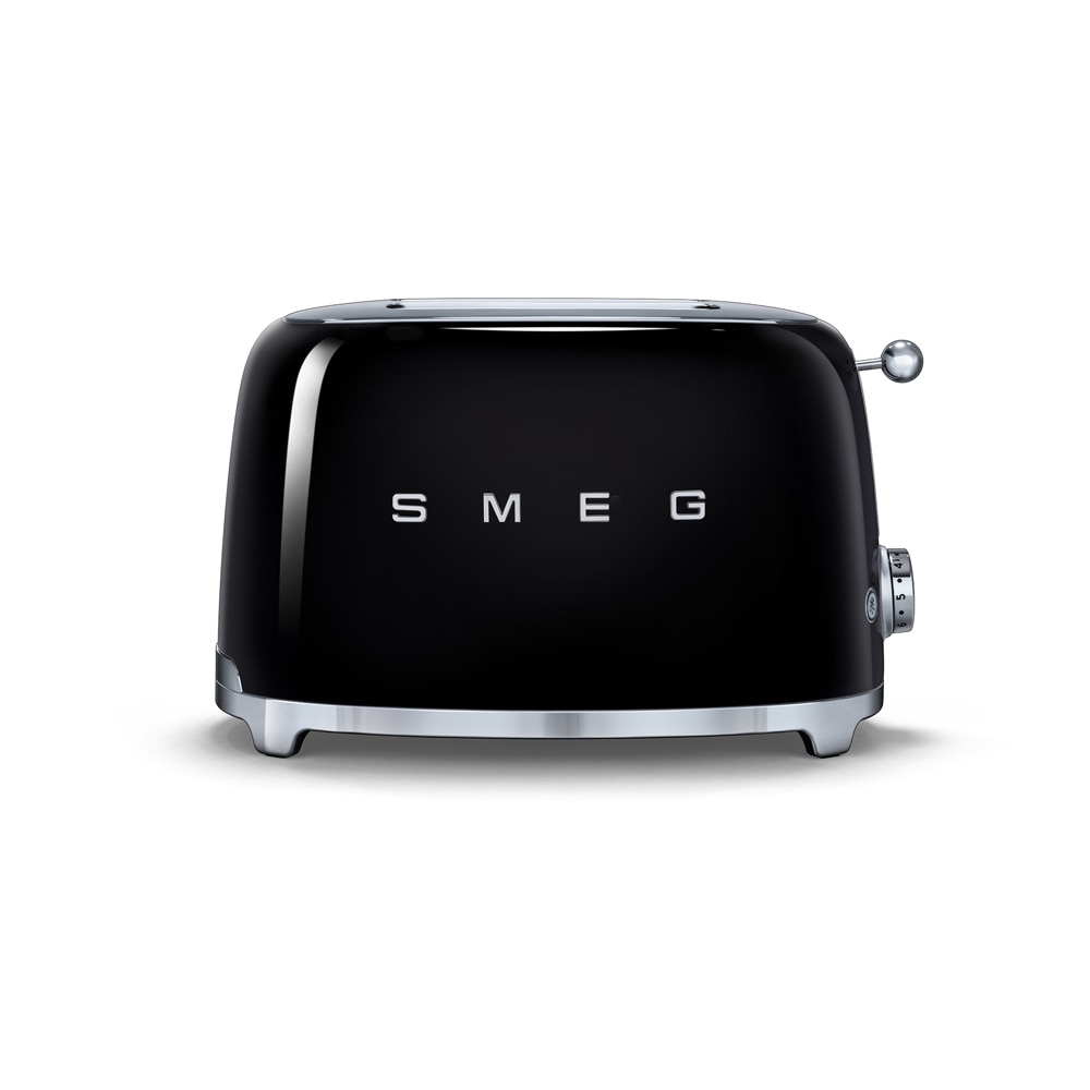 Smeg Retro 2-Scheiben-Toaster Schwarz