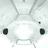 thumbnail of Dampfdusche Whirlpool Dusche Duschkabine K60-WS-EH 140x140cm OHNE Zusatzoptionen