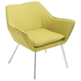 thumbnail of Sillón Lounge Caracas en Tela Verde