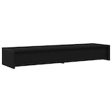 thumbnail of vidaXL Monitorständer mit Schubladen Schwarz Eichen-Optik 100x27x15 cm