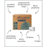 thumbnail of Toilettenpapier oecolife Recycling 1592703 3-lagig 250 Blatt 27 Rollen