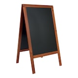 thumbnail of Securit® Stoepbord "Woody" - Mahonie - Gelakt grenenhout - 70x120cm