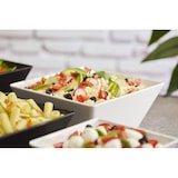 thumbnail of NS CALIDAD Bowl en melamina cuadrada blanca  17.7 x 17.7 x 8.3 cm. 1400 ml  (Pack de 6 Uds.)