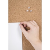 thumbnail of Bi-Office Pinnnadeln, Transparent, Packung mit 200