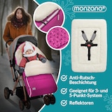 thumbnail of MONZANA® Babyfußsack Basic Magenta