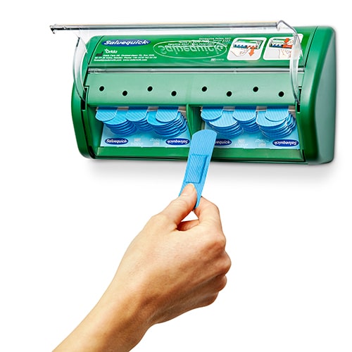 Salvequick Pflasterspender 1009072 detektierbar +2x35Pflaster