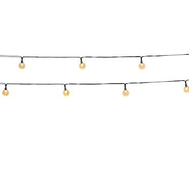 Lumisky Luci solari FESTY, 20 lampadine, 5,8 m Plastica Transparente