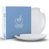 thumbnail of TV Tasse Suppenteller 75 großer Teller mit Biss rund 2er Set 24 cm weiß