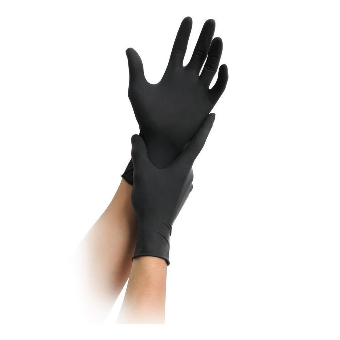 MaiMed black | 1000 Latexhandschuhe | schwarz | Gr. L | Einweghandschuhe