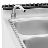thumbnail of Royal Catering Baño maría - 3000 W - GN 1/2 - GN 1/3 - grifo - mueble bajo (40 x 73 cm) -