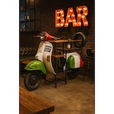 thumbnail of Biscottini Consolle Bar 180x75x115 cm - Consolle a forma di vespa - Consolle in legno e ferro - Credenza Vintage - Credenza ingresso - Mobile da TV