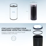 thumbnail of Kitchen Move Poubelle Automatique 42l Black