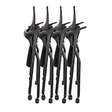 thumbnail of Cadeira dobrável PRIORITY II preto hjh OFFICE