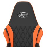 thumbnail of vidaXL Gaming-Stuhl mit Massagefunktion Schwarz und Orange Kunstleder
