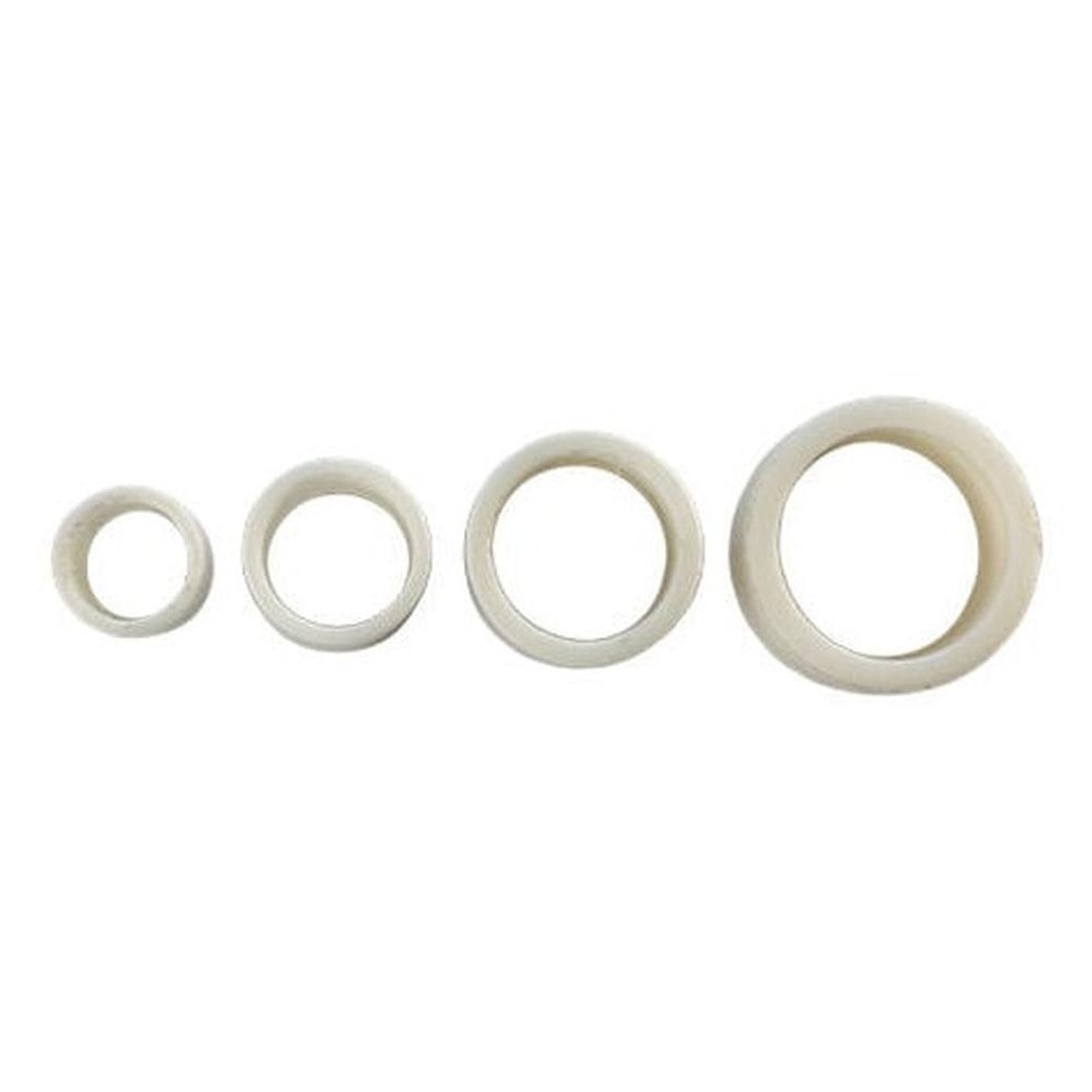 Lot de 4 Bagues Nylon Meule Touret 32/25,4, 25,4/20, 20/16, 16/12,7 - Accessoires de Meulage - Diamwood