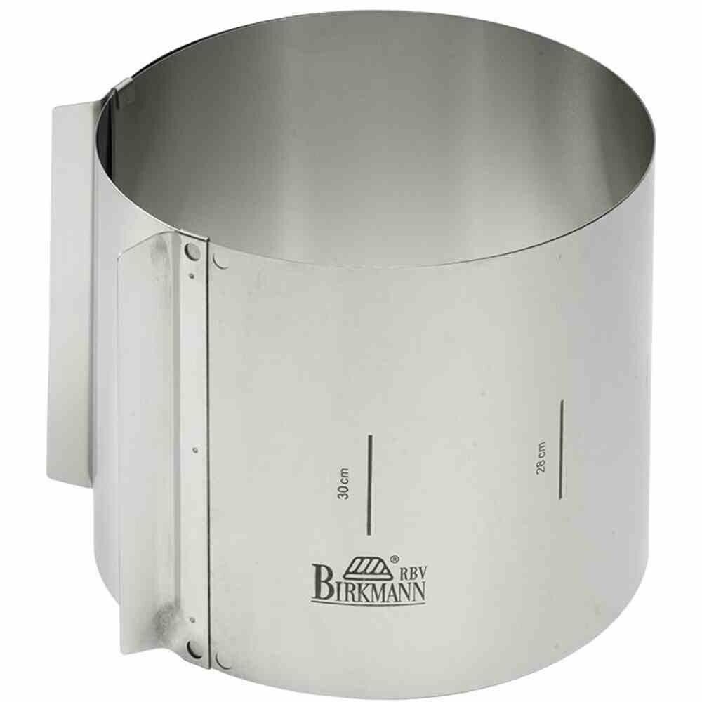 BIRKMANN Tortenring "Easy Baking" 18 - 30 cm 429413