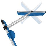 thumbnail of tectake Bain de soleil Aurelie en aluminium, 6 positions - bleu -405104