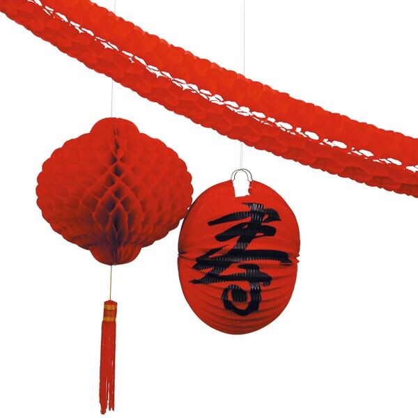 Asien Deko Set 3 tlg.