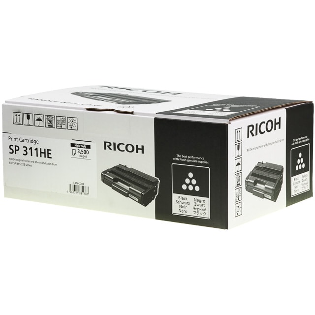 Ricoh 407246 cartucho de tóner 1 pieza(s) Original Negro