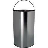 thumbnail of helit Push-Abfallbehälter50L - edelstahl