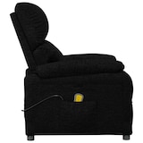 thumbnail of vidaXL Massagesessel Schwarz Stoff