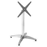 thumbnail of Tafelvoet met kantelsysteem 72 cm in Derby grijs aluminium - Oviala