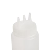 thumbnail of Vogue portioneer knijpfles transparant met 3 spuitmonden 68cl