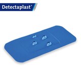 thumbnail of Blaues detektierbares wasserabweisendes Pflaster 38x72mm - 50St