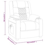 thumbnail of vidaXL Massagesessel Schwarz Kunstleder