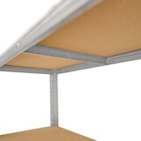 thumbnail of shelfplaza HOME 230x80x40 cm Schwerlastregal in verzinkt mit 6 Böden und 145 kg Traglast pro Boden