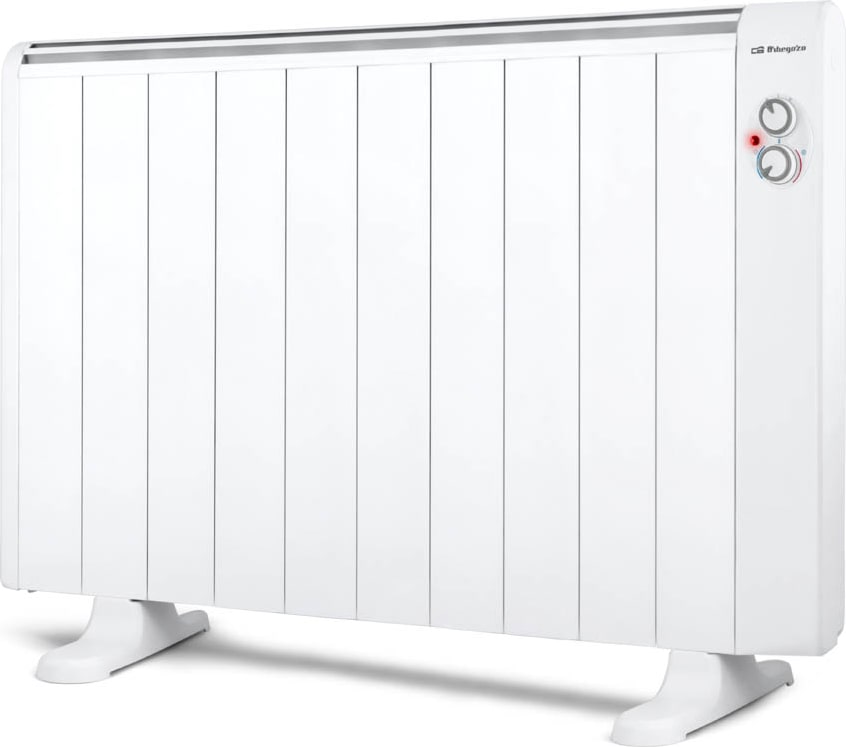 Orbegozo emisor térmico sin aceite RRM 1810 A, 10 elementos, 2 niveles de potencia, termostato regulable, 1800 W