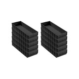 thumbnail of PROREGAL 10x Leitfähige Industriebox 500 B | HxBxT 8,1x18,3x50cm | 6 Liter | ESD, Sichtlagerkasten, Sortimentskasten, Sortimentsbox