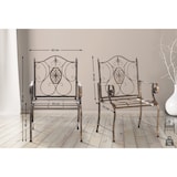thumbnail of Set van 2 Tuinstoel Punjab met armleuningen bronzen