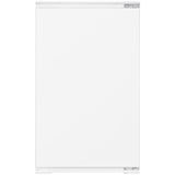 thumbnail of homeX CB1291E Einbaukühlschrank ohne Gefrierfach, 88cm Nische - 129 Liter, Schlepptürtechnik, LED-Beleuchtung, 37 dB