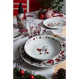 thumbnail of Excelsa service de 18 assiettes Gnome Sweet Home porcelaine multicolore