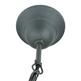 thumbnail of Licht-Erlebnisse Kronleuchter Landhaus ABUELA Stoff gemütlich 5-flammig Hängeleuchte Esstisch Wohnzimmer, LK1/4/0203