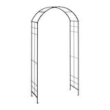 thumbnail of Relaxdays Rosenbogen Metall, Torbogen Garten, HxBxT: 224 x 110 x 41 cm, stabiler Rankbogen für Kletterpflanzen, schwarz