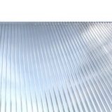 thumbnail of Terrassenüberdachung Sky Guard Aluminium 557 cm als Bausatz Sichtschienen und Hohlkammerplatten Weiß
