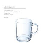 thumbnail of MÄSER Teeglas-Set 24 cl, 6-tlg. postsicher