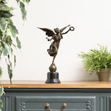thumbnail of Moritz Bronzefigur Siegesgöttin Viktoria Siegessäule Höhe 37 cm 2,8 kg Skulptur Statue Antik-Stil historisch Dekoration Vintage