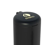 thumbnail of Schwarzer Springbrunnen PRO Gartenbrunnen Modell Triton-pro. Doppelter Wasseranschluss, Korb an der Basis und 7,5 m langer Schlauch. Für die Bewässeru