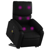 thumbnail of vidaXL Massagesessel mit Aufstehhilfe Schwarz Kunstleder