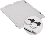 thumbnail of PROREGAL 10x Eurobox NextGen Grip mit Scharnierdeckel & schwarzen Verschlüssen | HxBxT 22x40x60cm | 44 Liter | Griffe offen | Verstärkter Boden