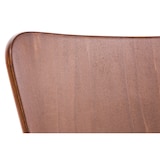 thumbnail of Set 4 Sedie Impilabili Aaron marrone