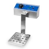 thumbnail of VERTES Freidora de acero inoxidable, capacidad de 8 litros, 50-200 °C, 2800 W, 230 V, principio de zona fría, freidora para hostelería.