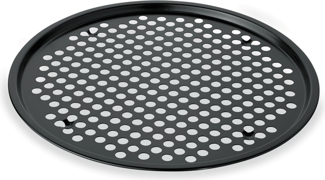 10x Pizzablech PTFE Antihaftbeschichtung, Perforierung Ø 37 cm