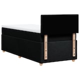 thumbnail of vidaXL Boxspringbett mit Matratze Schwarz 80x200 cm Stoff