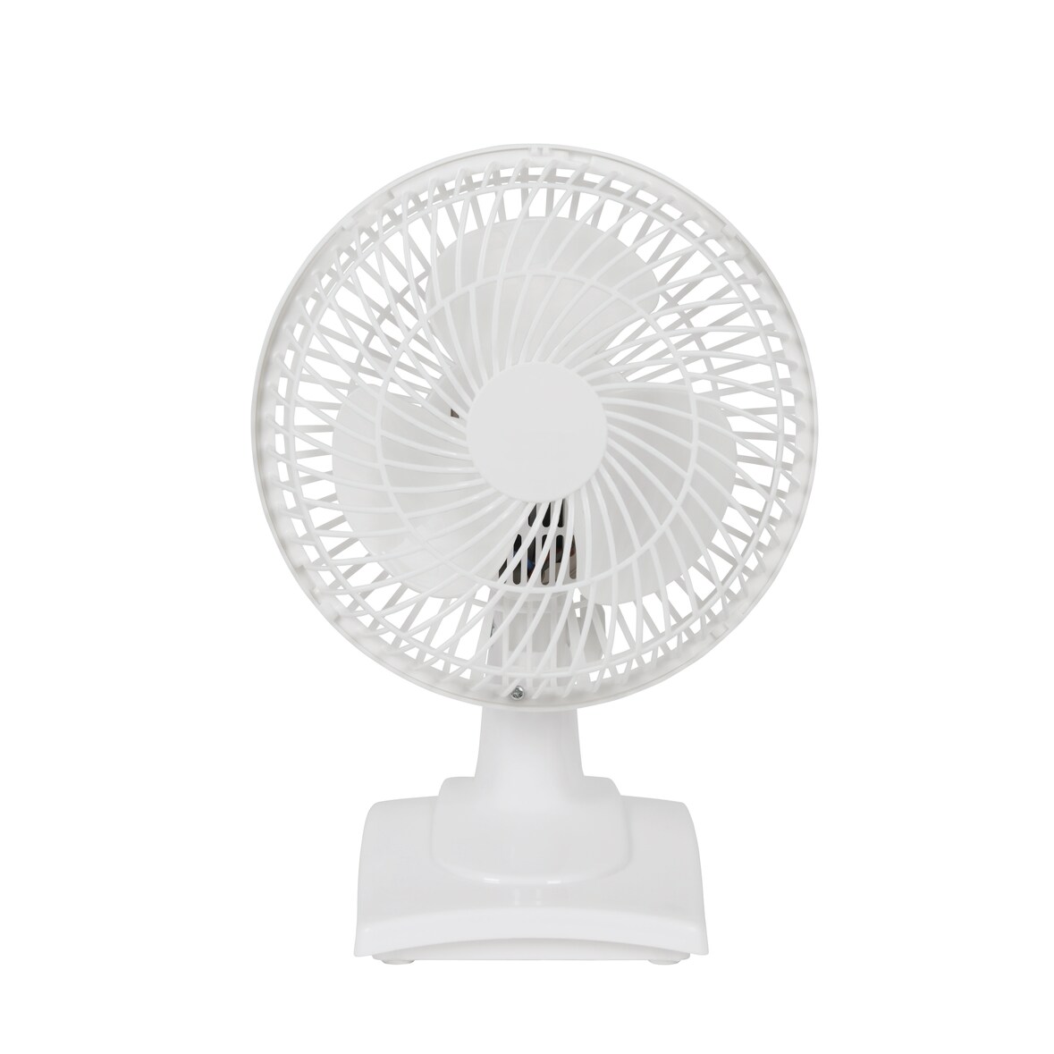 aro Ventilatore da tavolo DF1515, polipropilene, 19.5 x 15.8 x 26.9 cm, Ø 15 cm, 17 W, 2 velocità, bianco