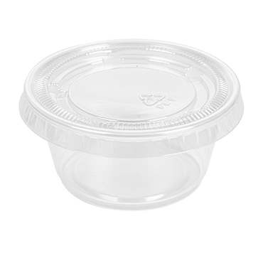 50 Tubos pequenos + 50 tampas 60 Ml Ø6,2X3,2 Cm Pp transparente (24 unidades)